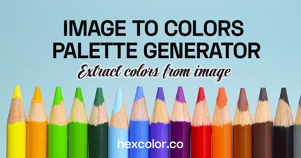 Pick Color Palette from Photo