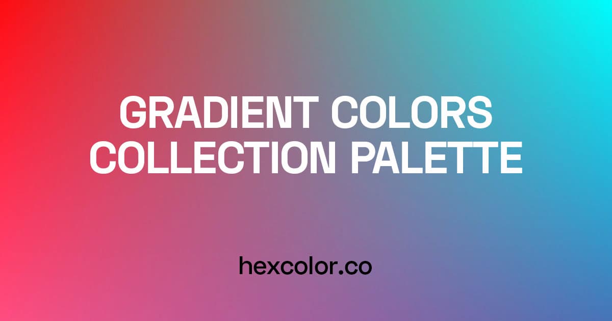 Beautiful Color Gradients