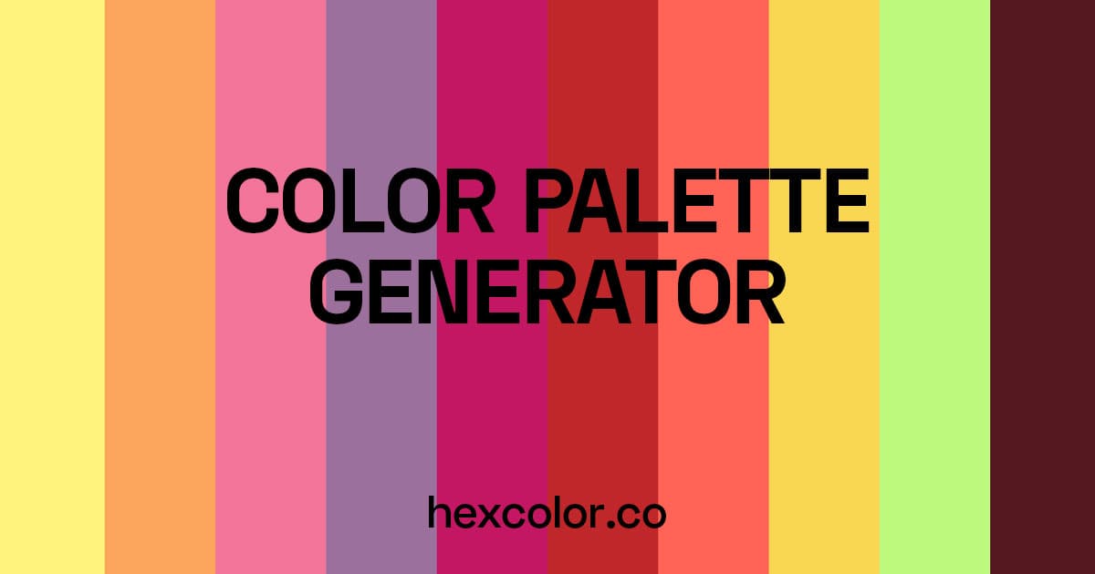 Color Palette Generator